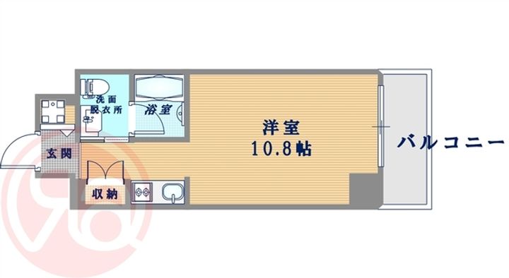 アーデンタワー南堀江の間取り
