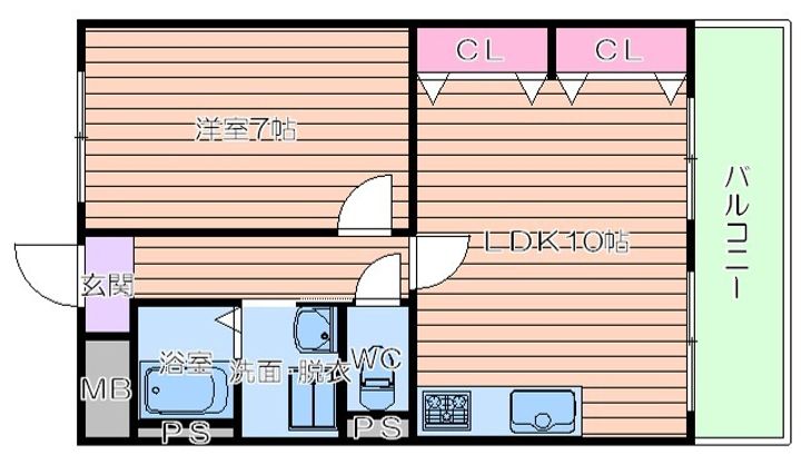 カサ・プリマヴェーラの間取り