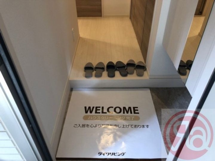 ラムココ真田山の玄関