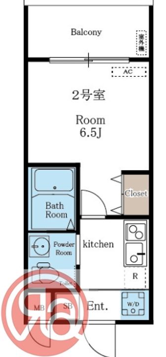 インザライフ大正RESIDENCEの間取り