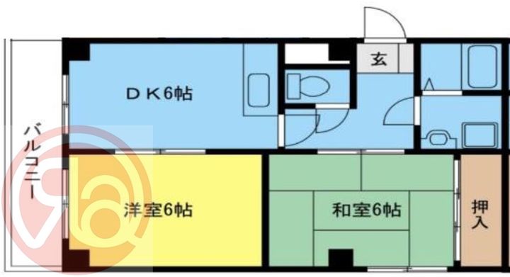 ラビアンローズの間取り