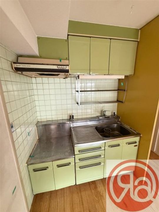 大阪府大阪市浪速区桜川2丁目(マンション)の賃貸物件のキッチン