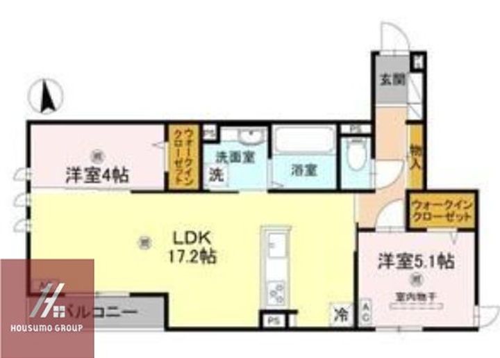 D-ROOM・MBの間取り