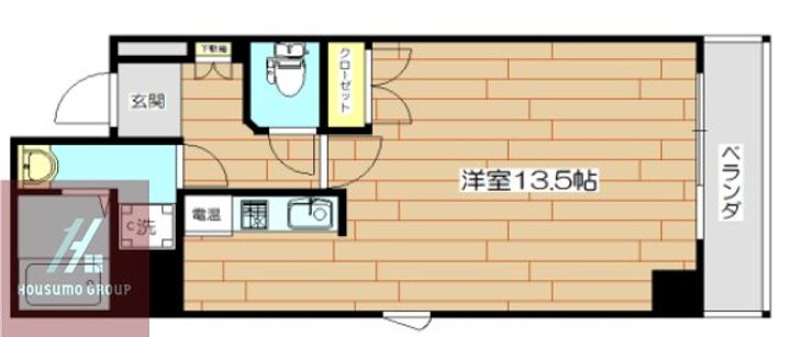 大阪謄写館ビルの間取り