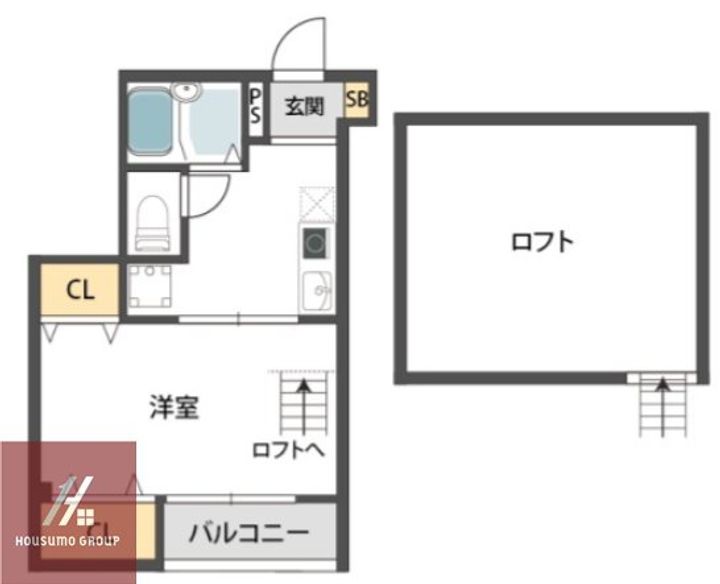 ユーベ今福の間取り