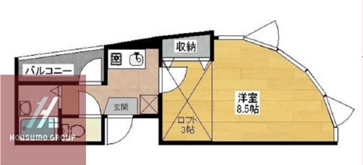 レジデンス夕凪の間取り