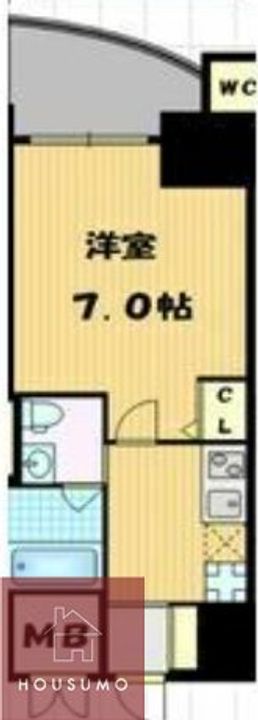 セレニテ梅田北の間取り