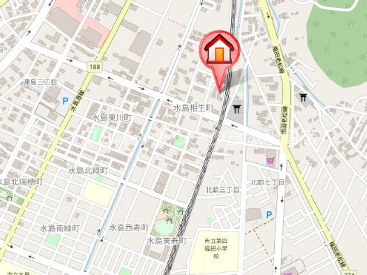 岡山県倉敷市水島相生町(アパート)の賃貸物件102の地図