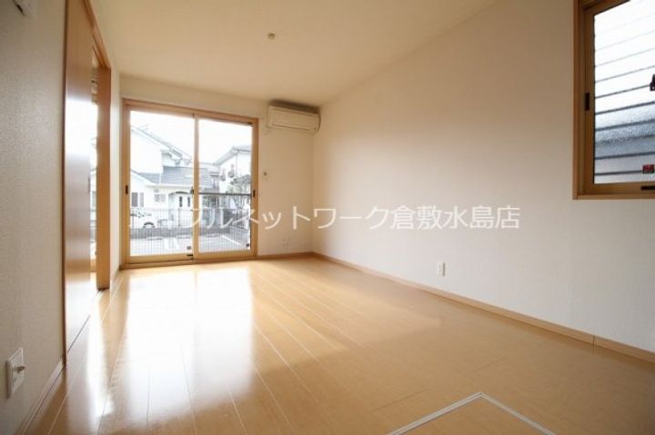 岡山県倉敷市連島町鶴新田(アパート)の賃貸物件の居間