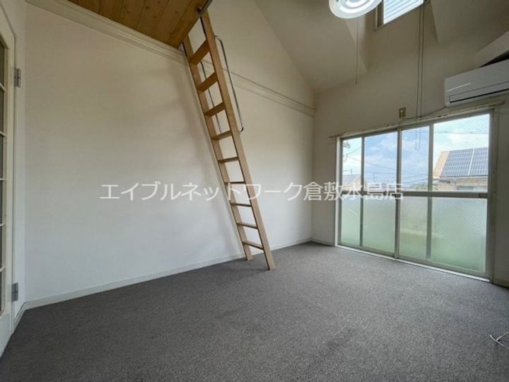岡山県倉敷市北畝1丁目(アパート)の賃貸物件の居間