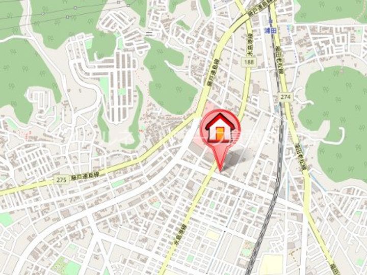 岡山県倉敷市水島東川町(アパート)の賃貸物件の地図