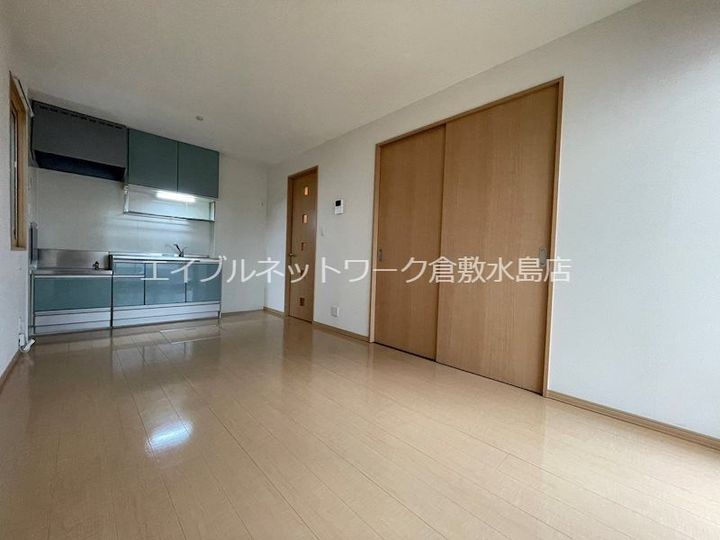 岡山県倉敷市連島町鶴新田(アパート)の賃貸物件の居間