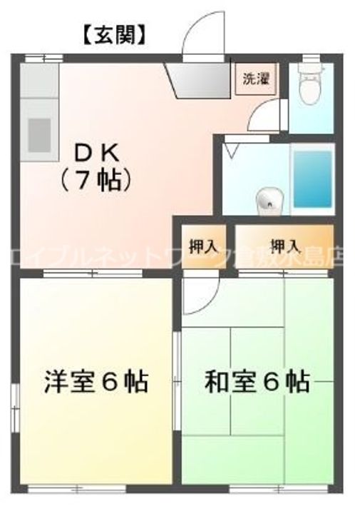 岡山県玉野市迫間(アパート)の賃貸物件101の間取り
