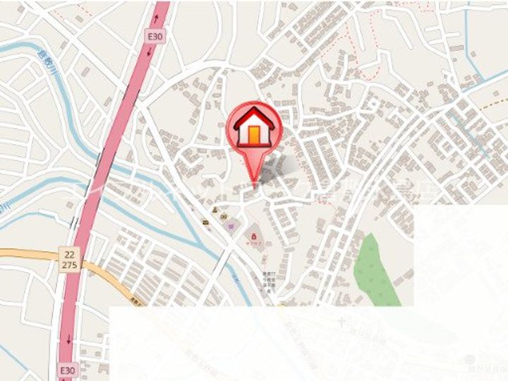 岡山県倉敷市藤戸町天城(アパート)の賃貸物件205の地図