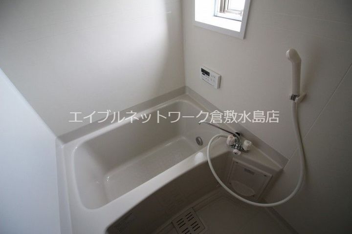 岡山県岡山市南区藤田(アパート)の賃貸物件203の風呂
