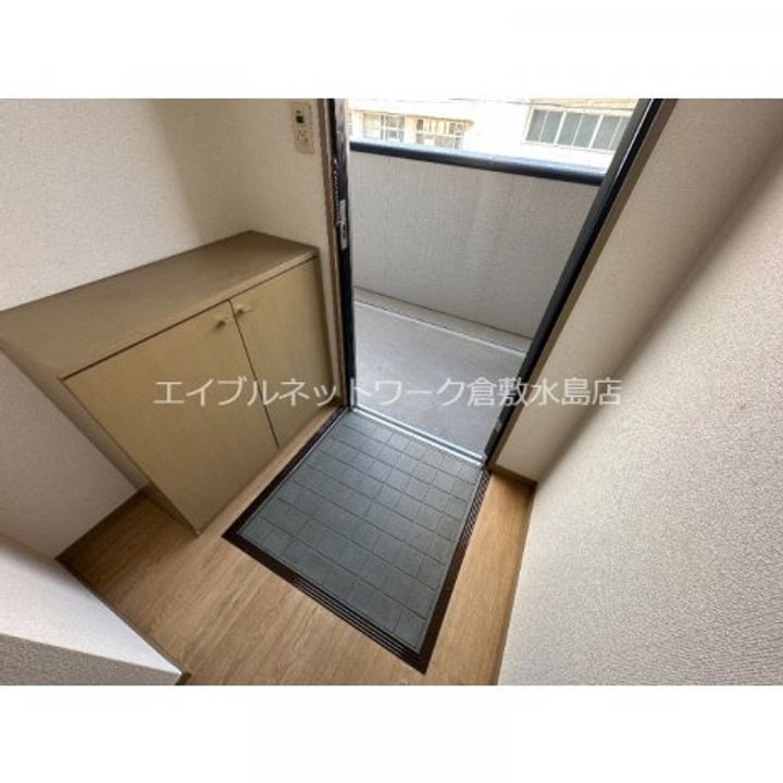 岡山県岡山市南区箕島(アパート)の賃貸物件202の玄関