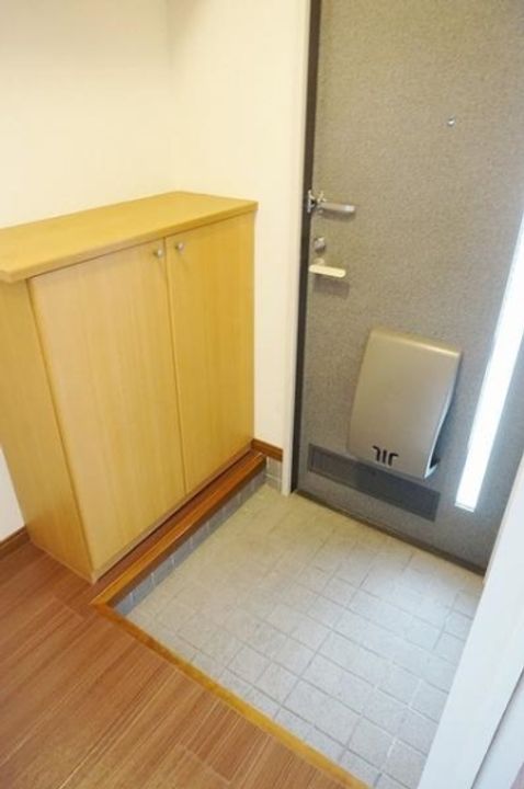 岡山県倉敷市酒津(テラスハウス)の賃貸物件101の玄関