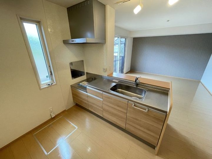 岡山県浅口市鴨方町鴨方(アパート)の賃貸物件のキッチン