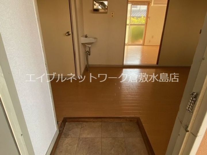 マンションフクミの玄関