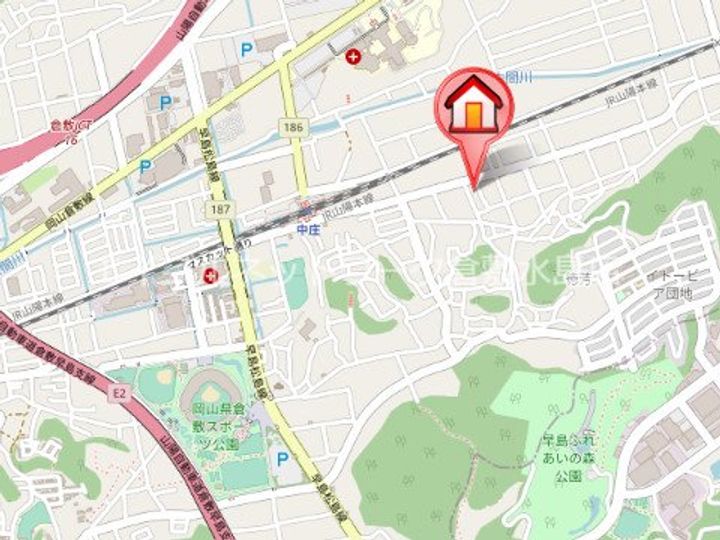 サザリィ川崎105の地図