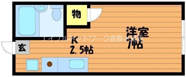 サザリィ川崎105の間取り