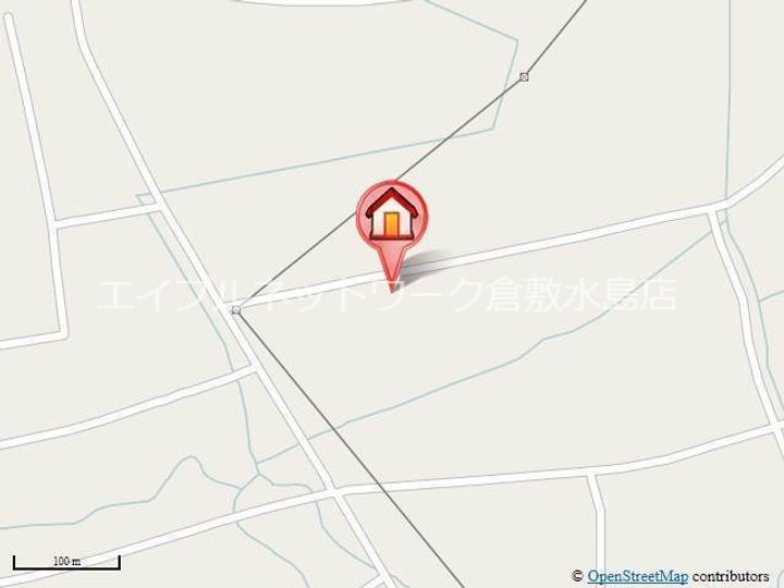 モントワール Aの地図