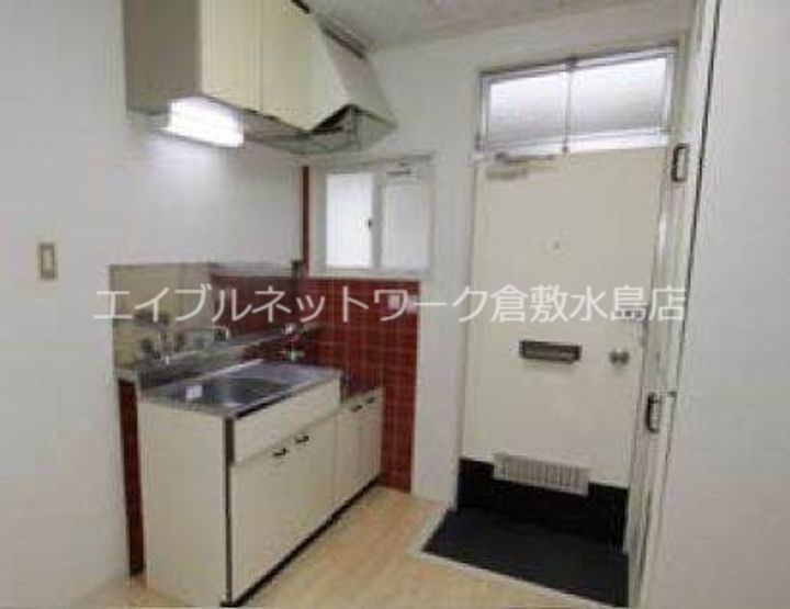 サンステージ68 B棟201の玄関