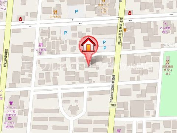 アースウェルの地図