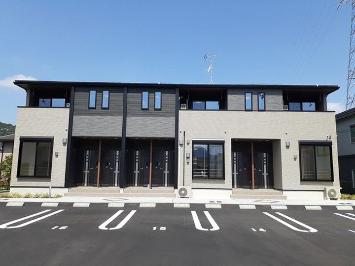 岡山県倉敷市林(アパート)の賃貸物件の外観