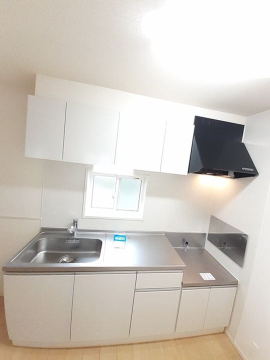 岡山県浅口市金光町占見新田(アパート)の賃貸物件のキッチン