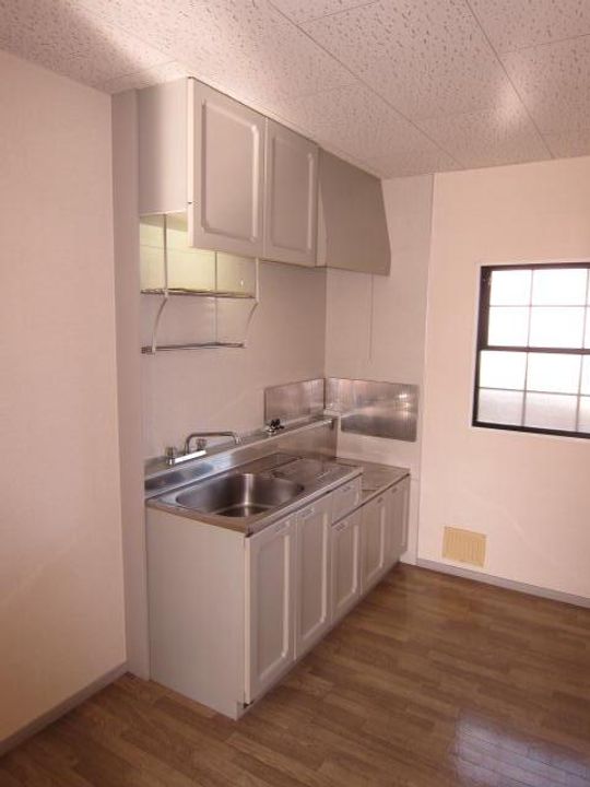 岡山県浅口市金光町占見(アパート)の賃貸物件A202号室のキッチン
