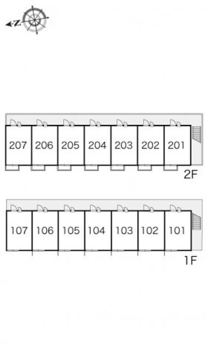 レオパレスLeoHIRANOⅡ206のその他画像