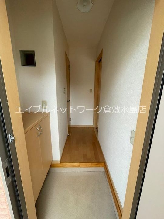 岡山県倉敷市連島町連島(アパート)の賃貸物件201の玄関