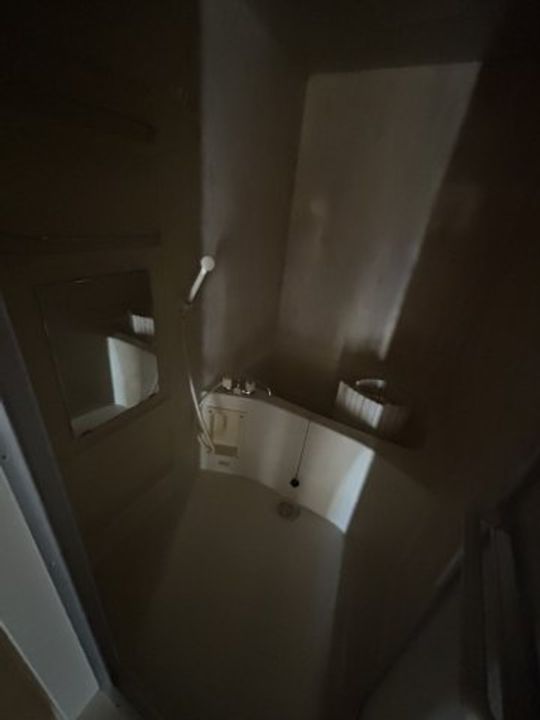 岡山県倉敷市菰池1丁目(アパート)の賃貸物件の風呂