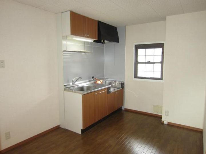 岡山県倉敷市広江2丁目(アパート)の賃貸物件201号室のキッチン