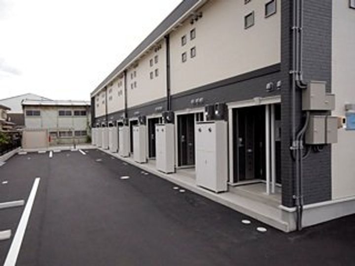 岡山県倉敷市水島北亀島町(アパート)の賃貸物件103の玄関