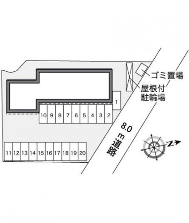 岡山県倉敷市児島阿津2丁目(アパート)の賃貸物件107のその他画像