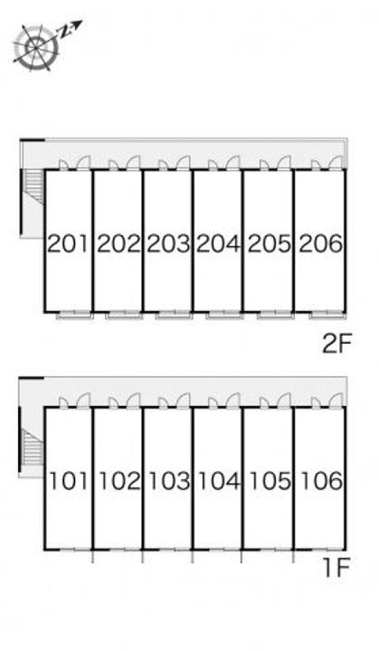 岡山県倉敷市玉島上成(アパート)の賃貸物件202のその他画像