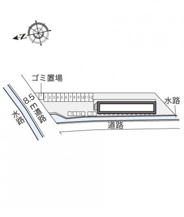 岡山県倉敷市中島(アパート)の賃貸物件105のその他画像