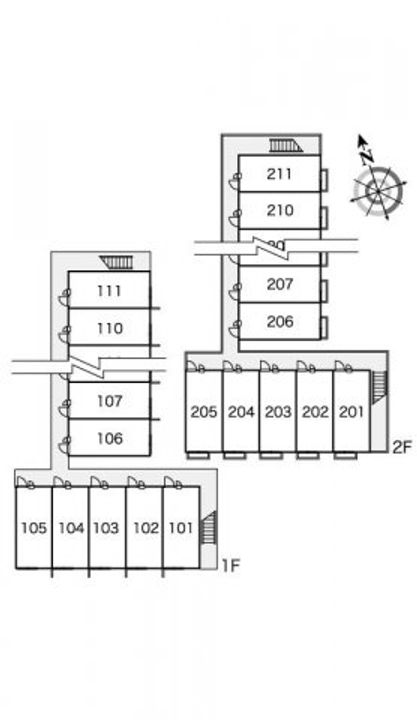 岡山県倉敷市笹沖(アパート)の賃貸物件102のその他画像