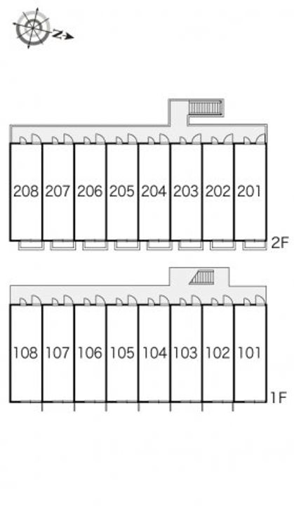 岡山県倉敷市四十瀬(アパート)の賃貸物件204のその他画像