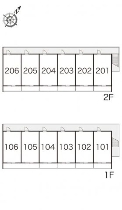 岡山県倉敷市有城(アパート)の賃貸物件202のその他画像