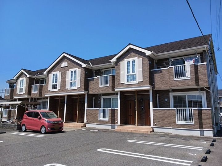 岡山県倉敷市玉島阿賀崎4丁目(アパート)の賃貸物件の外観