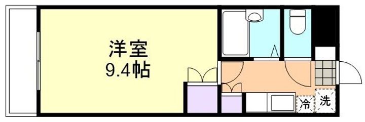 岡山県倉敷市玉島(マンション)の賃貸物件の間取り