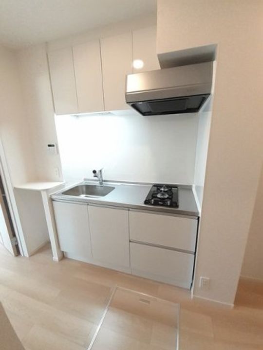 岡山県倉敷市北畝2丁目(アパート)の賃貸物件のキッチン