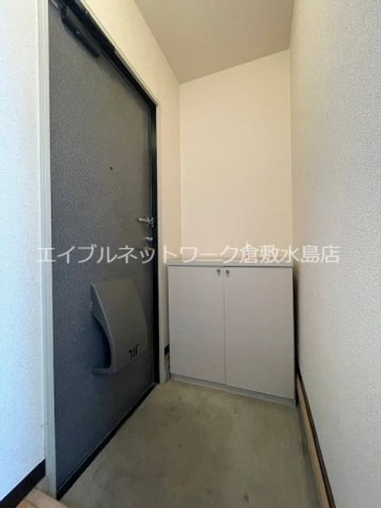 岡山県倉敷市玉島(アパート)の賃貸物件202の玄関