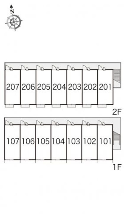 岡山県倉敷市玉島阿賀崎3丁目(アパート)の賃貸物件105のその他画像