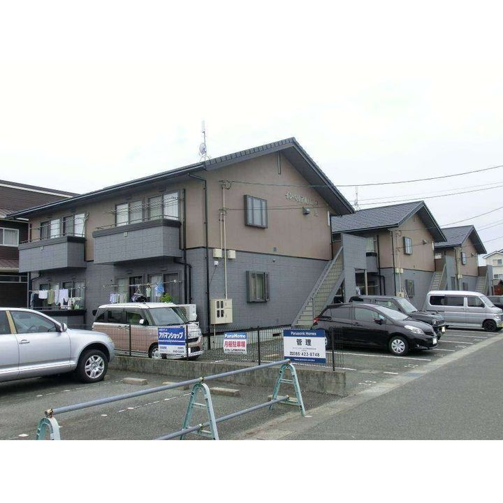 岡山県岡山市南区藤田(アパート)の賃貸物件B101号室の外観