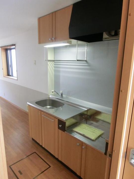 岡山県岡山市南区藤田(アパート)の賃貸物件B101号室のキッチン