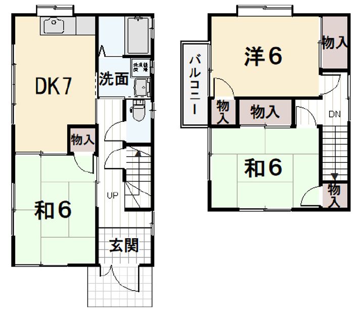 佐藤貸住宅1の間取り